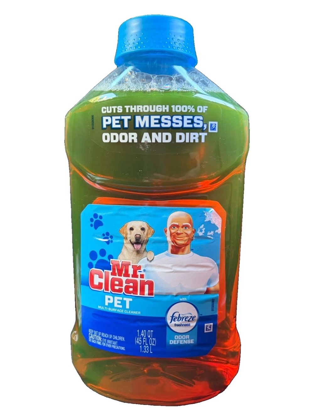 (1) Mr. Clean Pet Multi-Surface Cleaner with Febreze Odor Defense 45oz Large